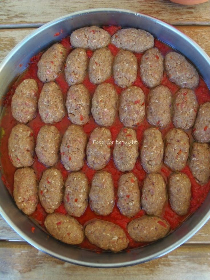 Classic Smyrna-style Soutzoukakia