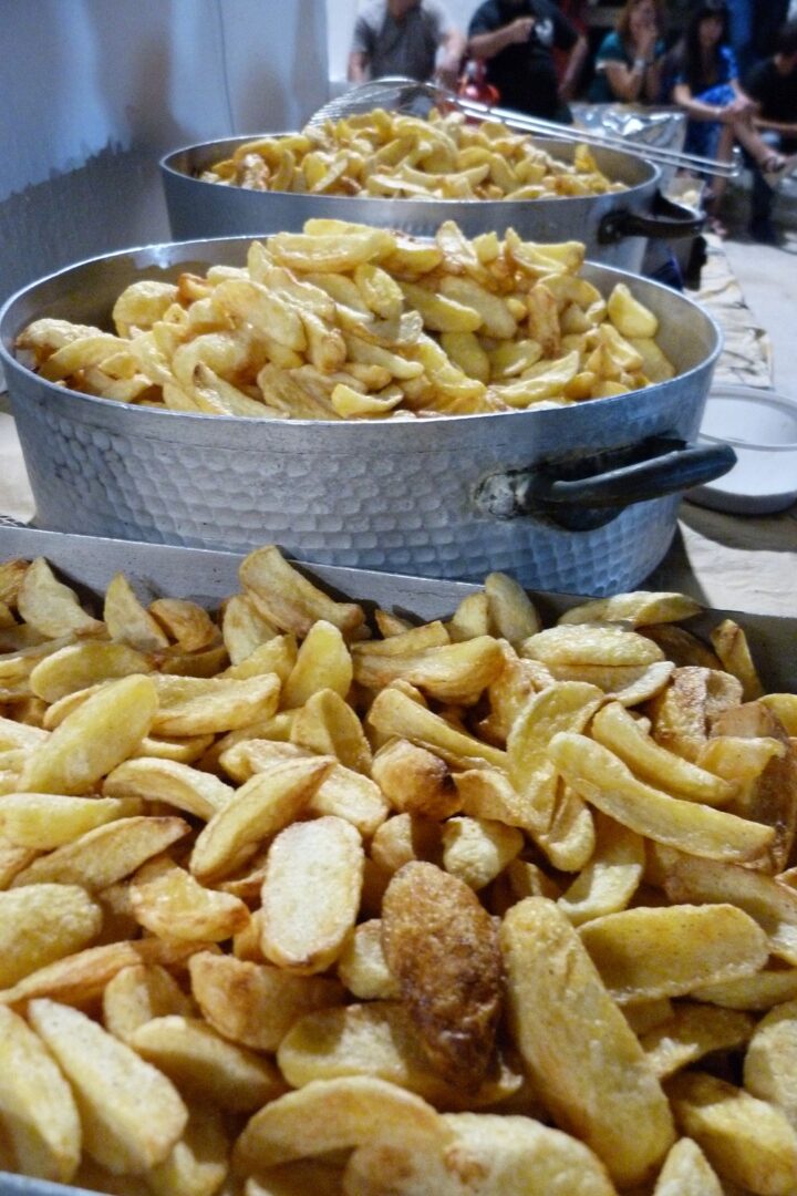 Authentic Naxian Fries (Πατάτες Τηγανητές Νάξου)